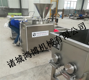 河北蒜香肠灌肠机